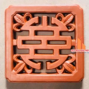 Gạch bông gió chữ thọ 40x40