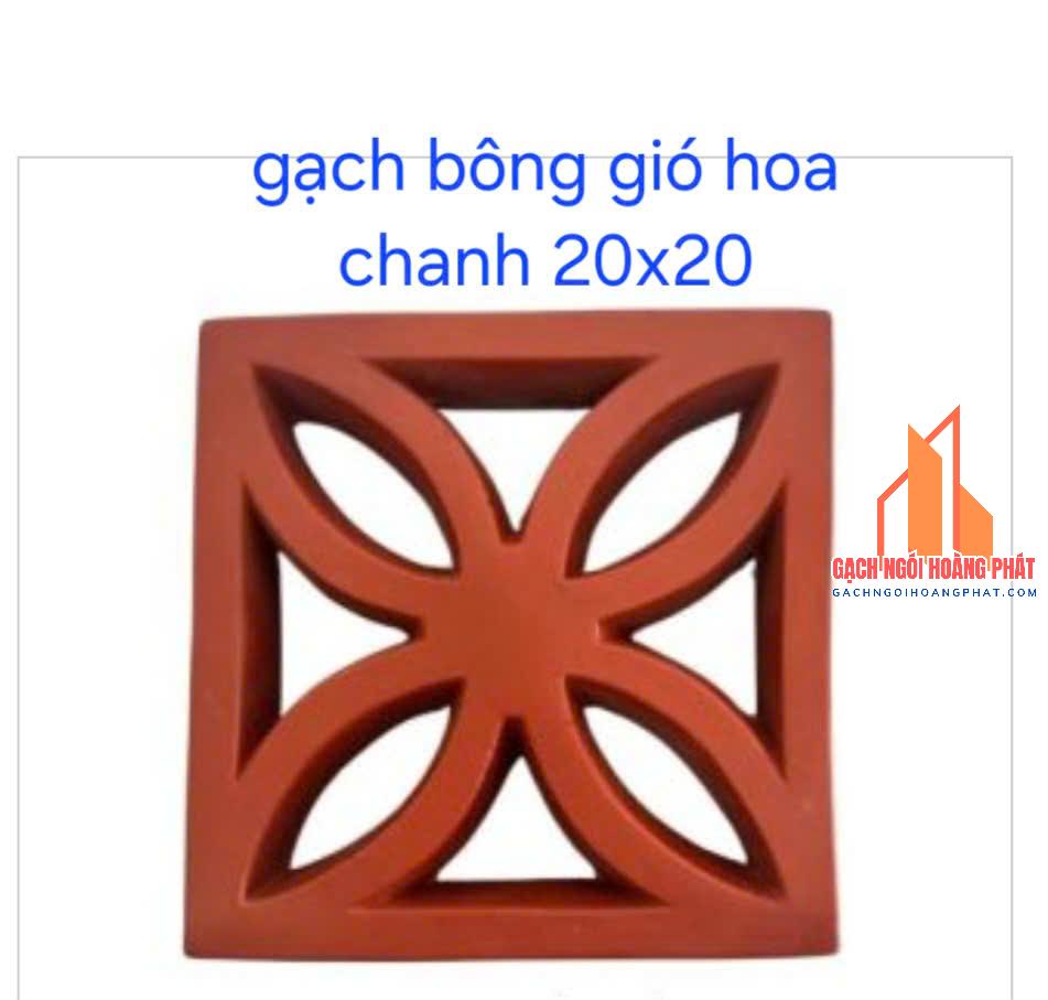 Gạch bông gió hoa chanh 20x20